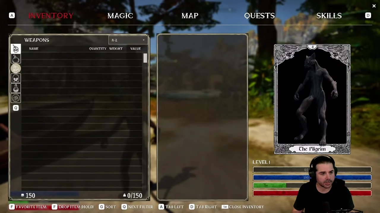 The Lantern of the Laughless Saint food vs potion healing distinction